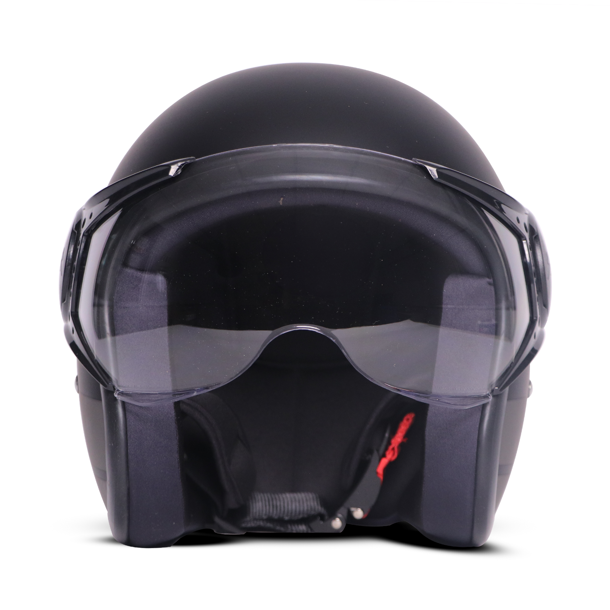 TVS J110 Half Face Helmet, Titanium Grey Matte